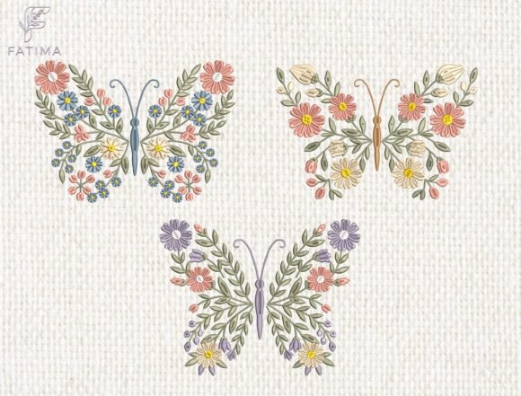 Floral Butterfly Embroidery Bundle Review